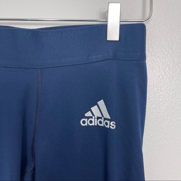 Adidas Techfit Compression 'CLIMALITE Blue Leggings Size Small - Picture 6 of 11